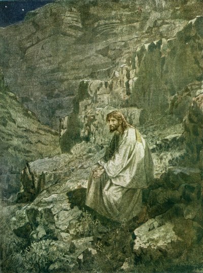 The Temptation of Jesus - Bible by William Brassey Hole